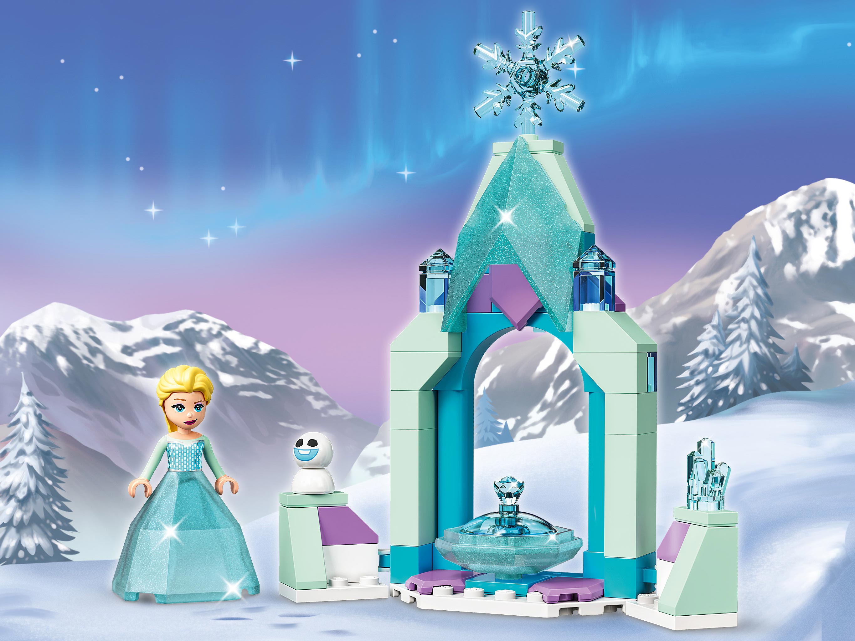 Конструктор LEGO Disney Princess Elsas Castle Courtyard Двор замка Эльзы - фото 17