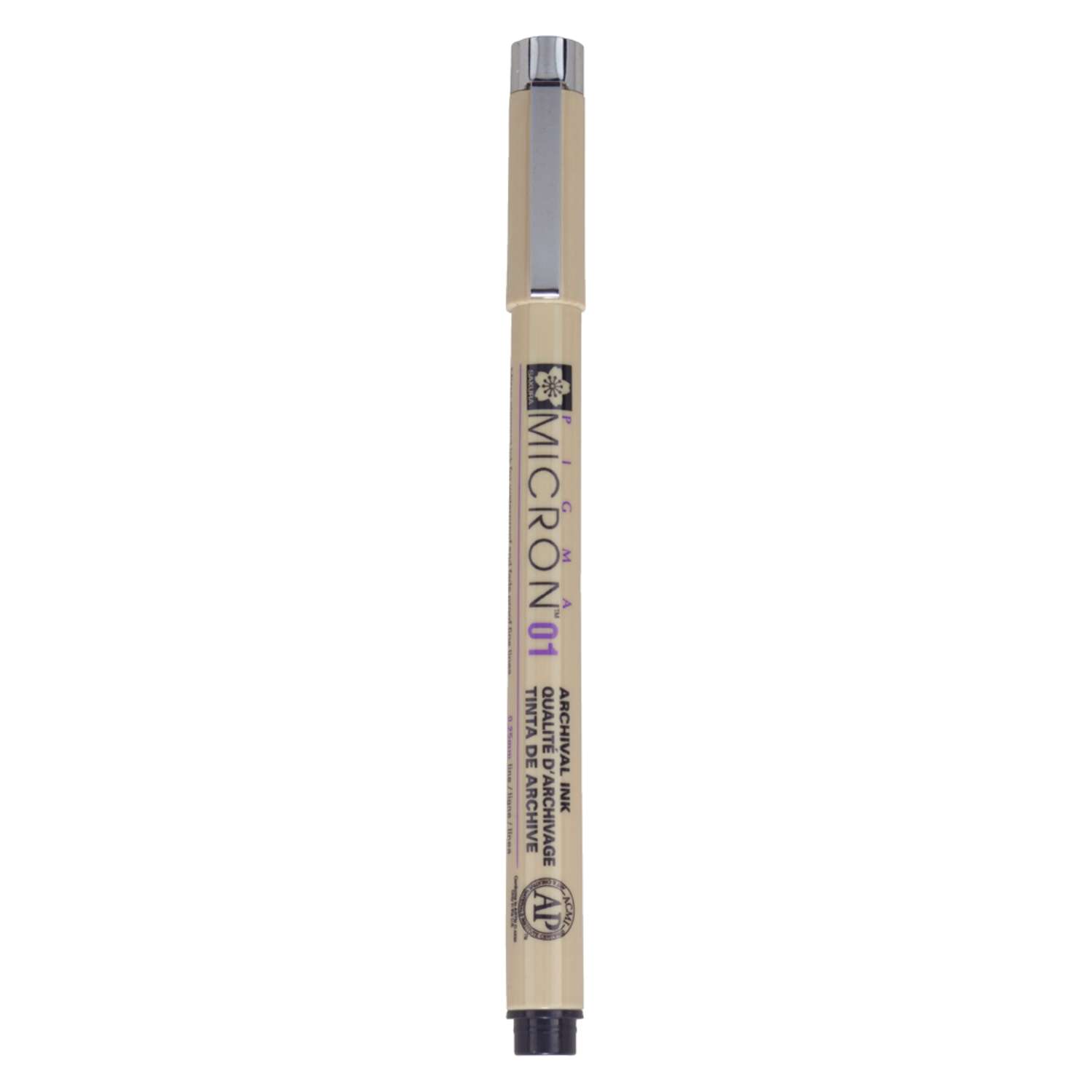 Ручка капиллярная Sakura Pigma Micron 01 цвет чернил: черный - фото 1