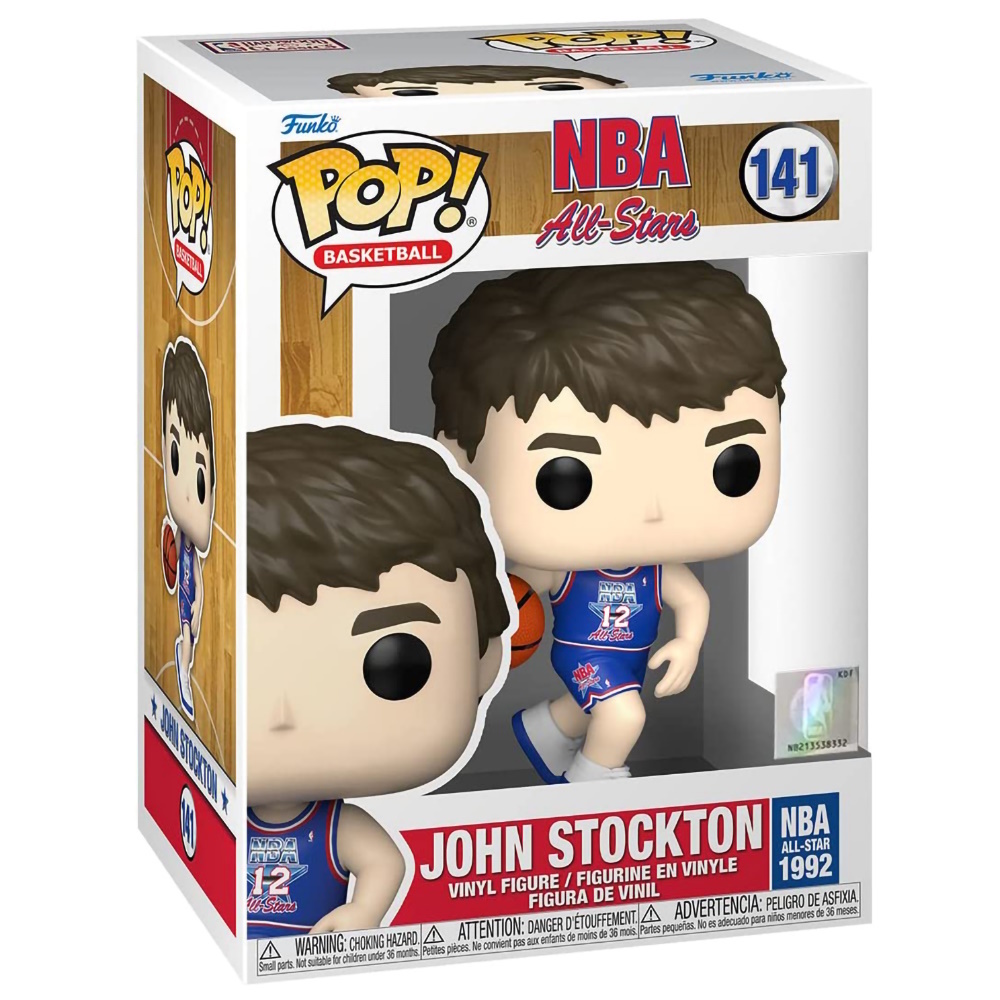 Фигурка Funko POP! NBA Джон Стоктон Legends John Stockton бывший игрок  баскетбольной команды Utah Jazz купить по цене 399 ₽ в интернет-магазине  Детский мир