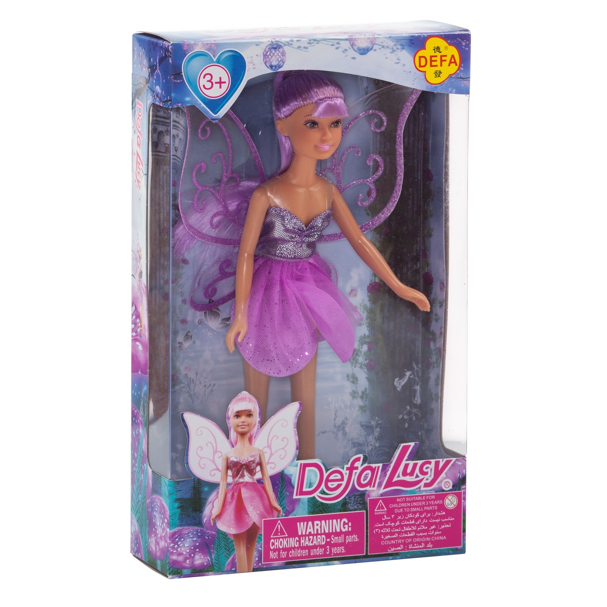 Кукла Defa Lucy Милая волшебница фиолетовая 8317//фиолетовый - фото 3