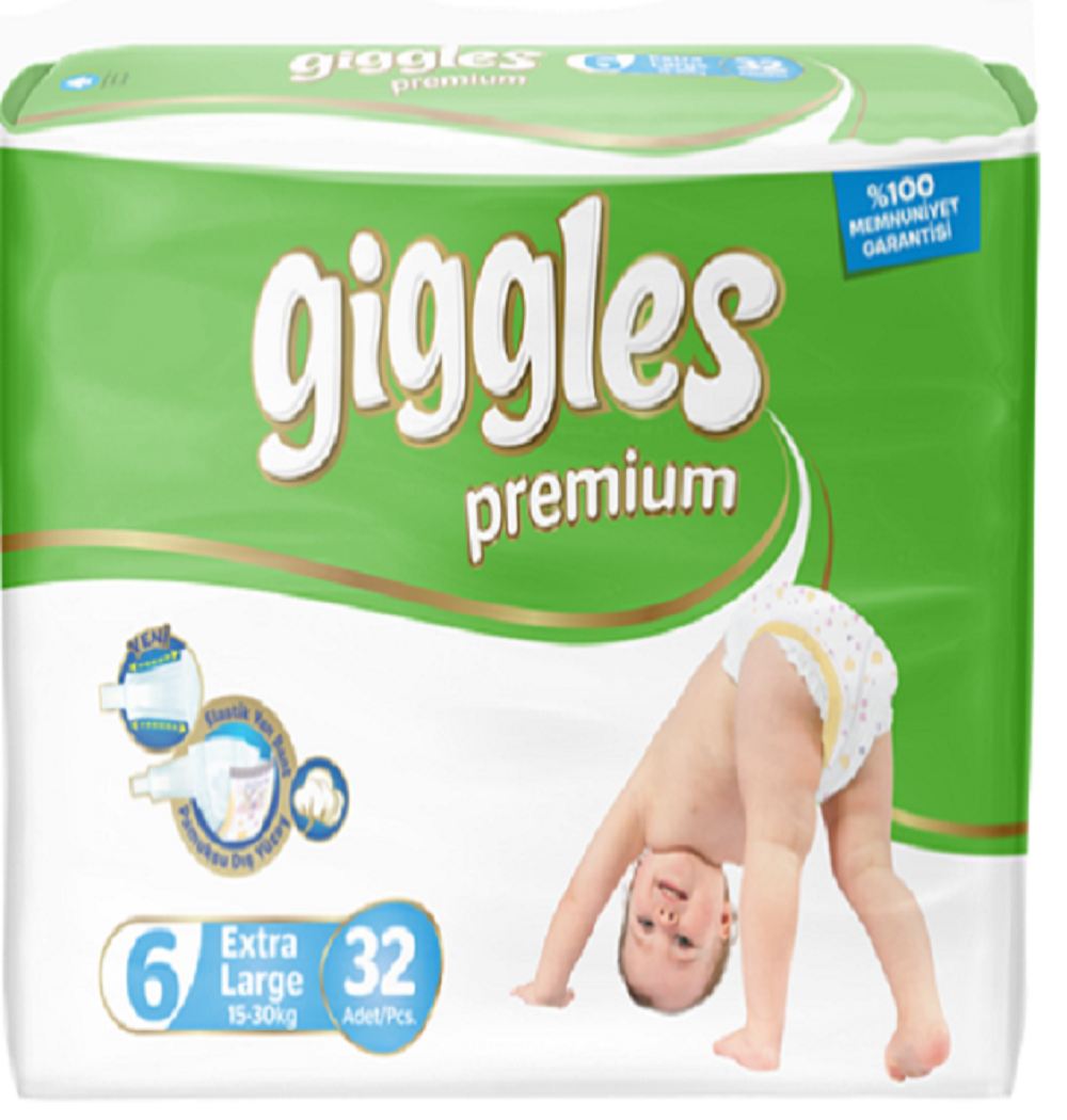 Подгузники Giggles Premium 6 32 шт. - фото 1