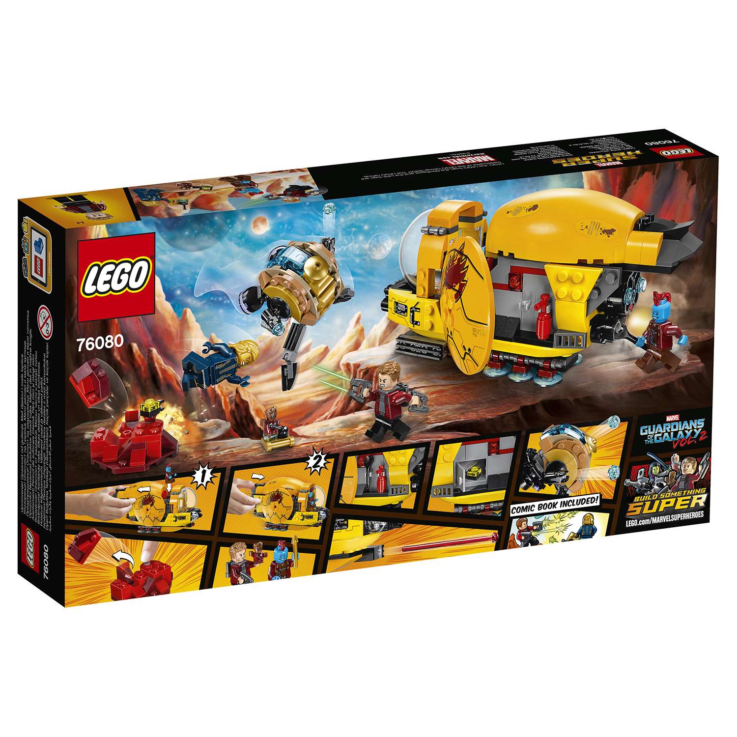 Конструктор LEGO Super Heroes Месть Аиши (76080) - фото 3