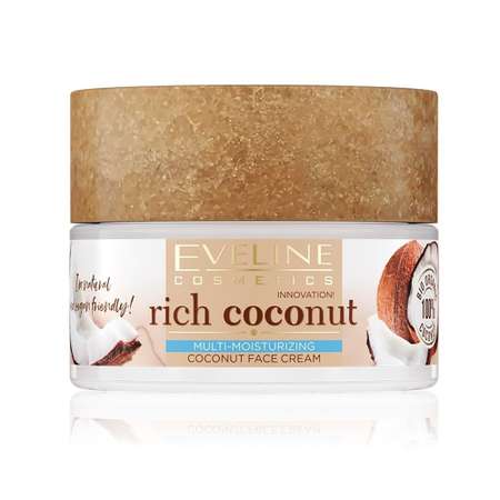 Крем для лица EVELINE интенсивно увлажняющий RICH COCONUT 50 мл