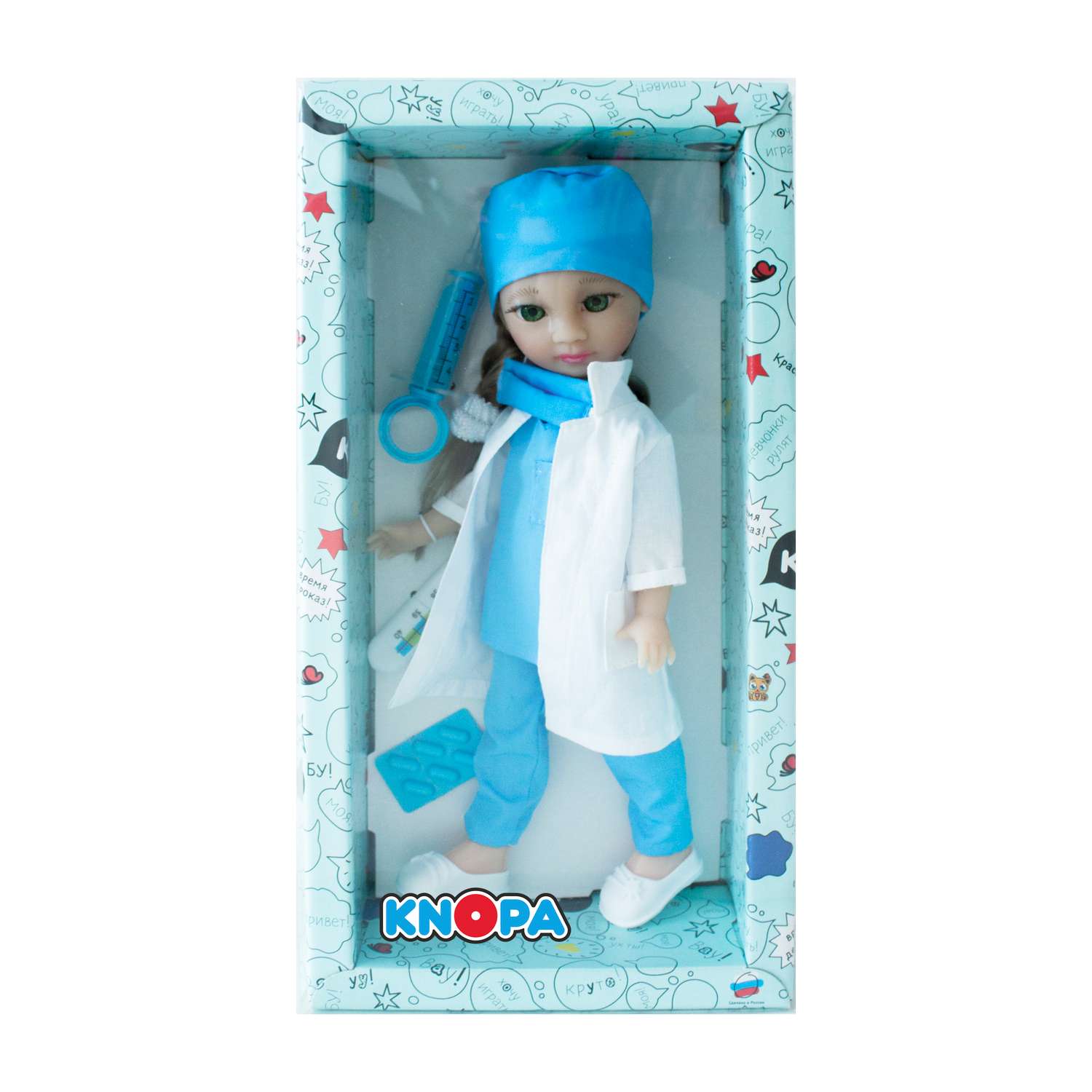 Кукла KNOPA Доктор Мишель 85021 - фото 2