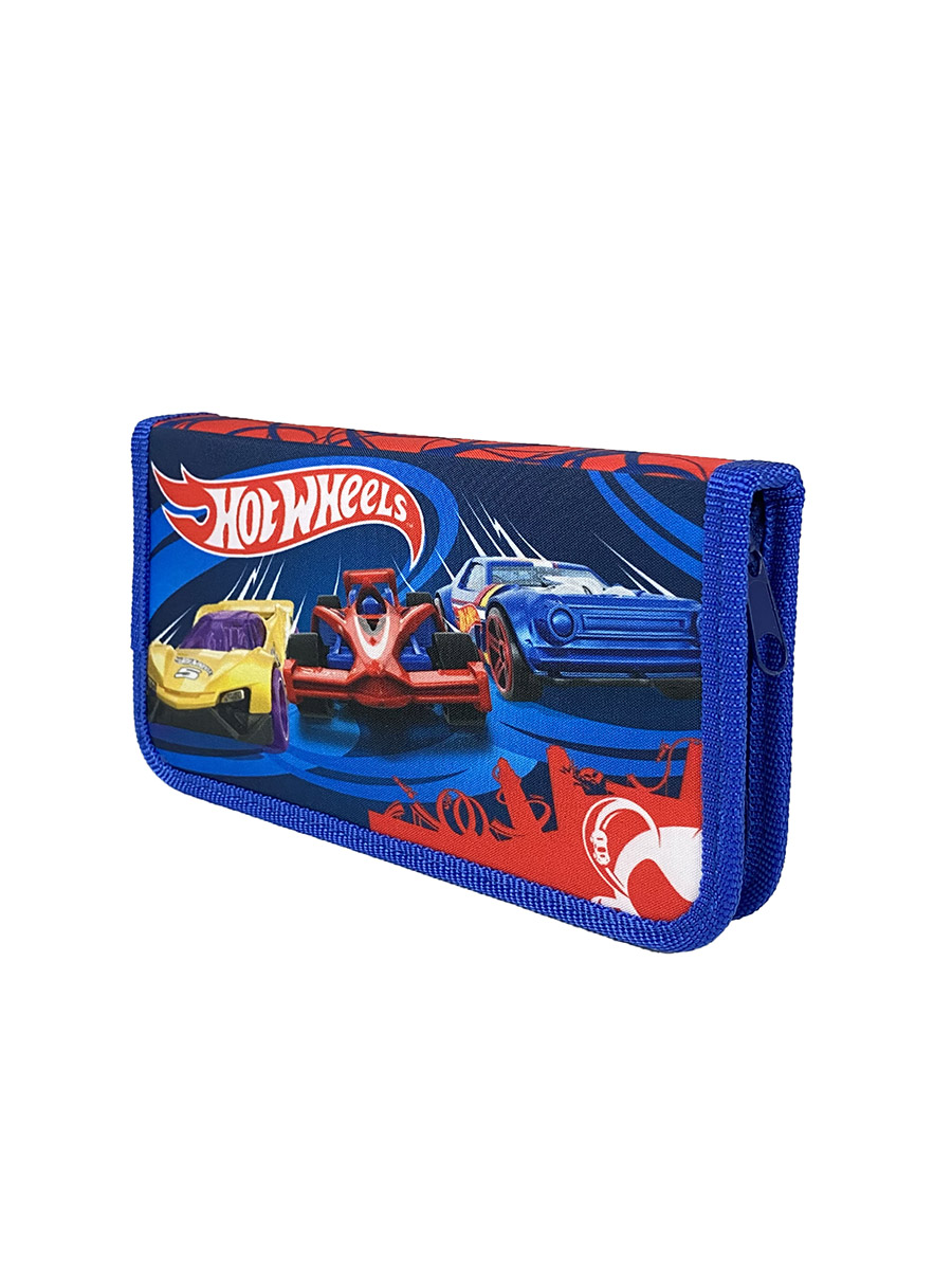 Пенал на молнии CENTRUM Hot Wheels 1 отделение 19х11 см - фото 8