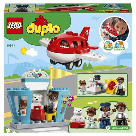 Конструктор LEGO DUPLO Town Самолет и аэропорт 10961