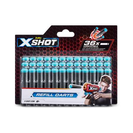 Набор дополнительных дротиков X-SHOT  36 шт