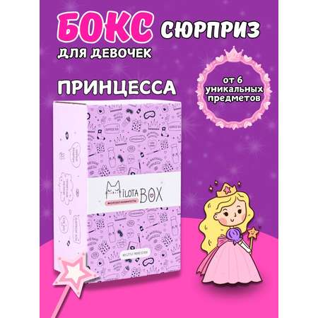 Подарочный бокс для девочки iLikeGift принцесса