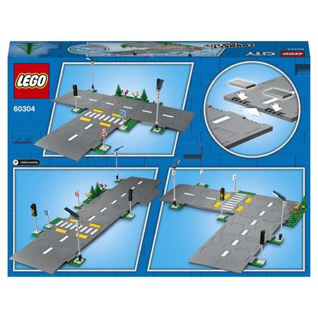 Конструктор LEGO City Town Дорожные пластины 60304