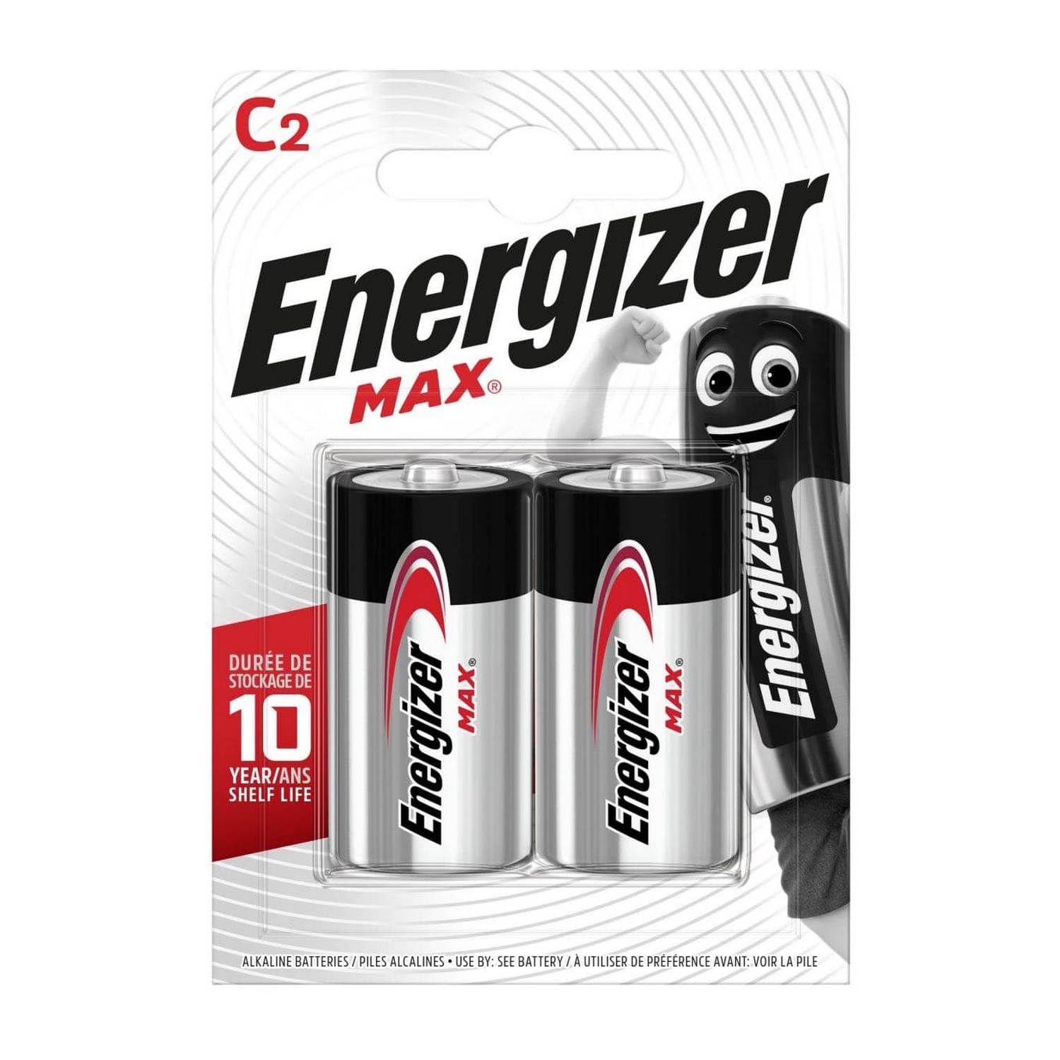 Батарейка ENERGIZER Max Base LR14 C FSB 2 шт - фото 1