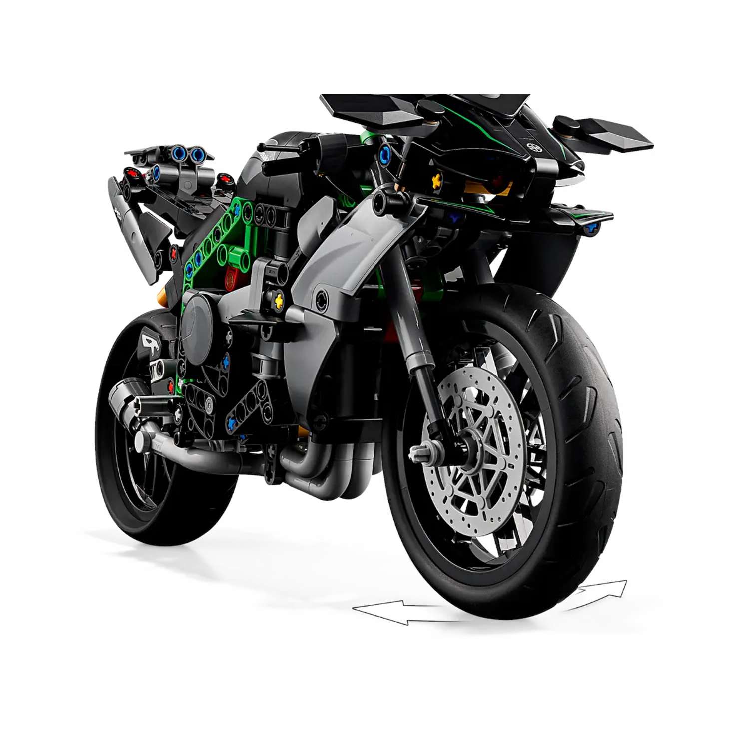 Конструктор LEGO Technic Мотоцикл Kawasaki Ninja H2R 42170 - фото 5