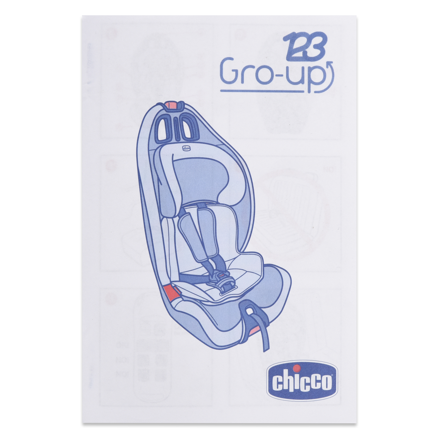 Автокресло Chicco Gro-Up Blue Sky - фото 15