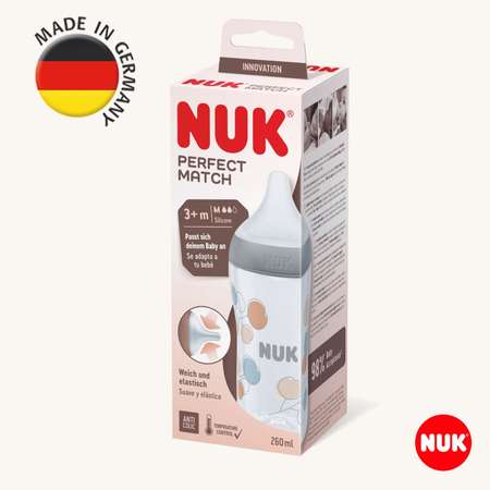 Бутылочка для кормления новорожденного Nuk Perfect Match