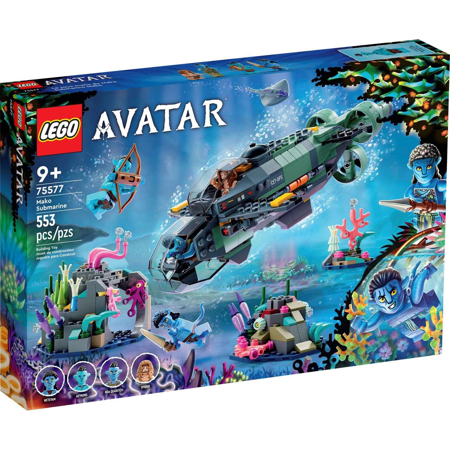 Конструктор LEGO Avatar Подводная лодка Мако​ 75577 - фото 1
