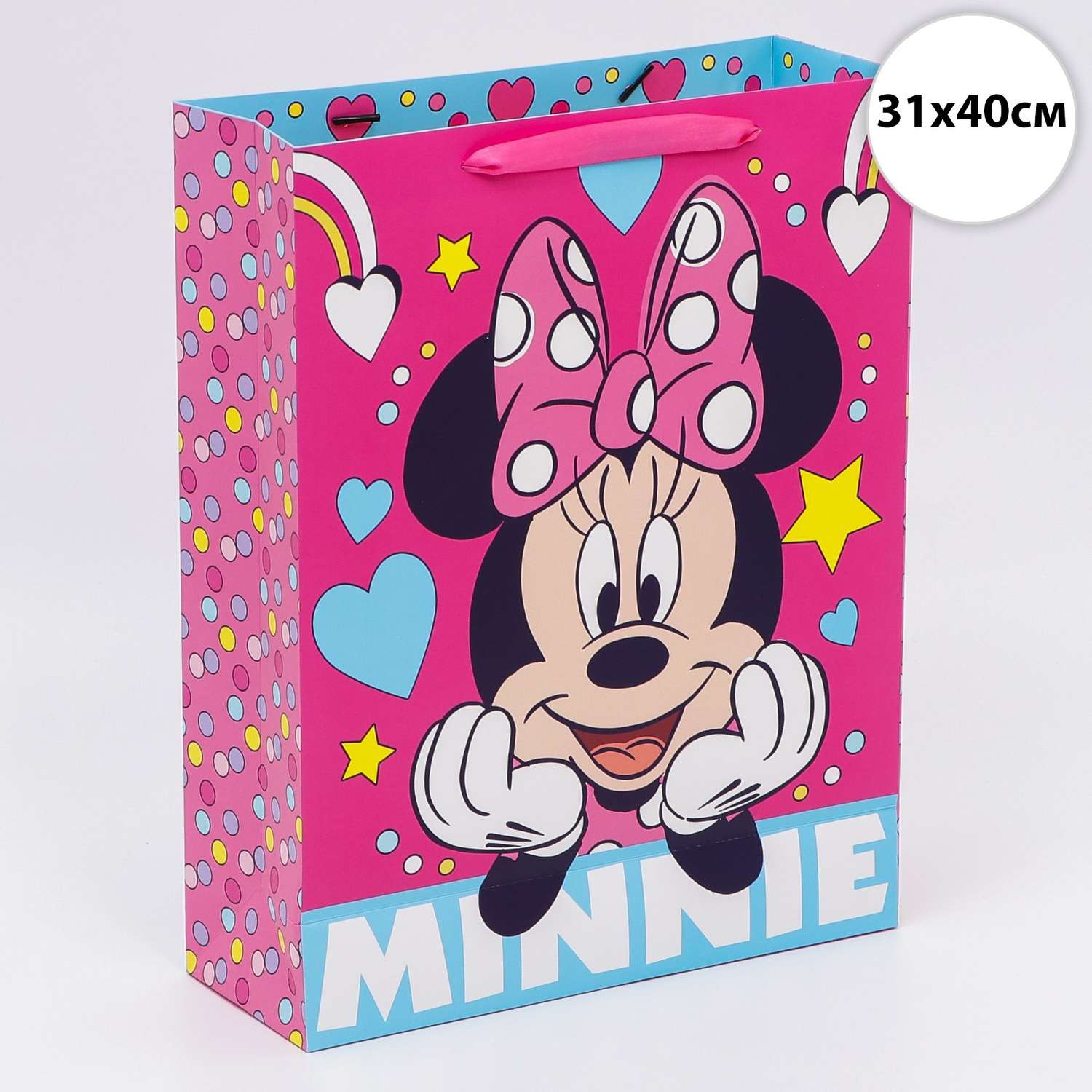 Пакет подарочный Disney «Minnie» Минни Маус - фото 1