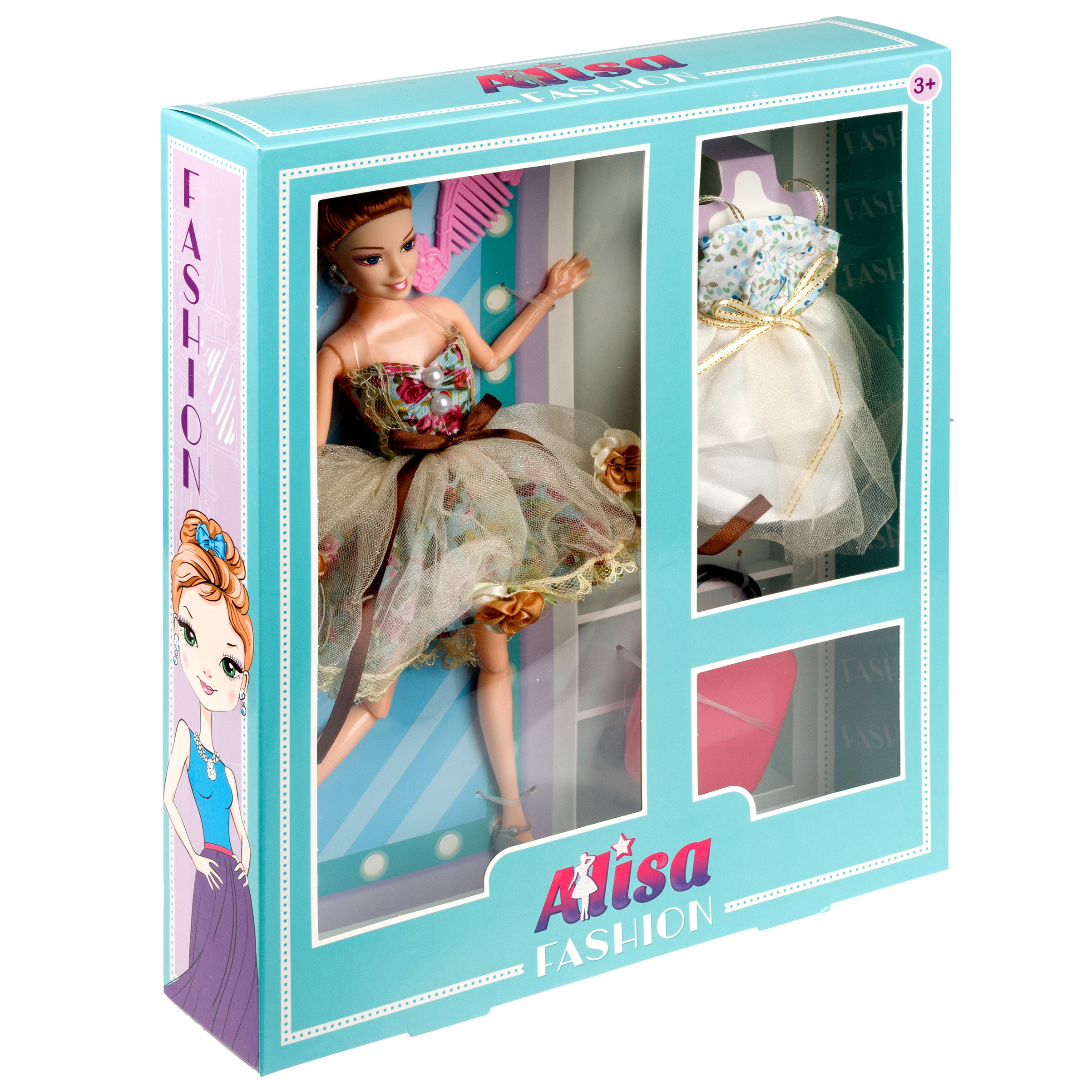 Кукла для девочки 1TOY Alisa с длинными волосами аксессуарами Т24522 - фото 13