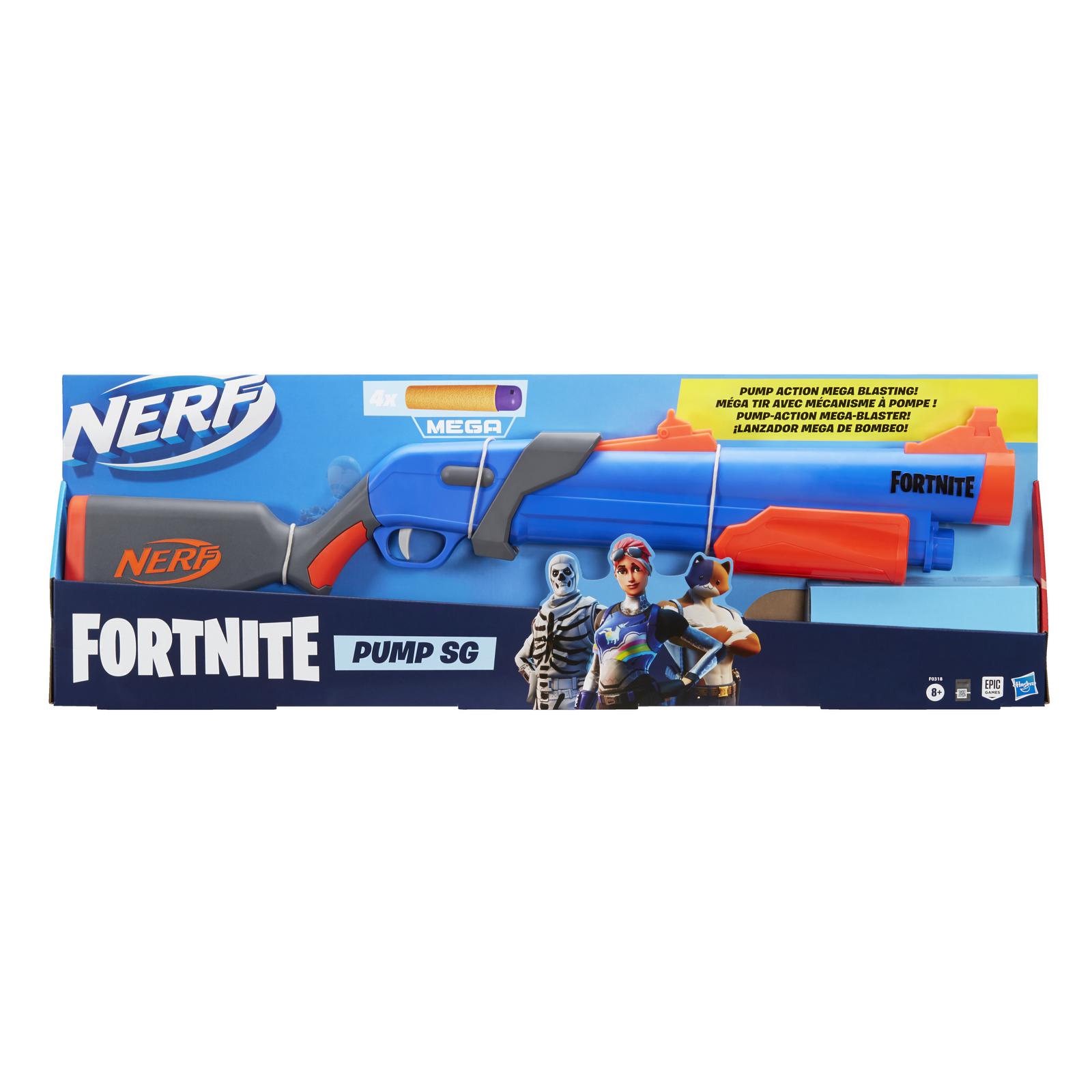 Набор игровой Hasbro (Nerf) Бластер Фортнайт Pump SG F0318EU4 купить по  цене 2499 ₽ в интернет-магазине Детский мир