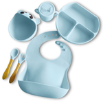 Набор детской посуды PlayKid голубой 2