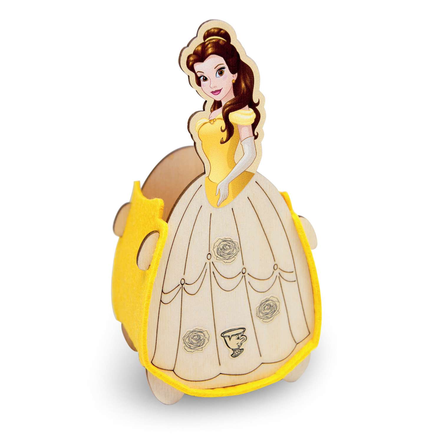 Набор для творчества IQ Format Принцессы Disney Карандашница Белль 67844 - фото 1