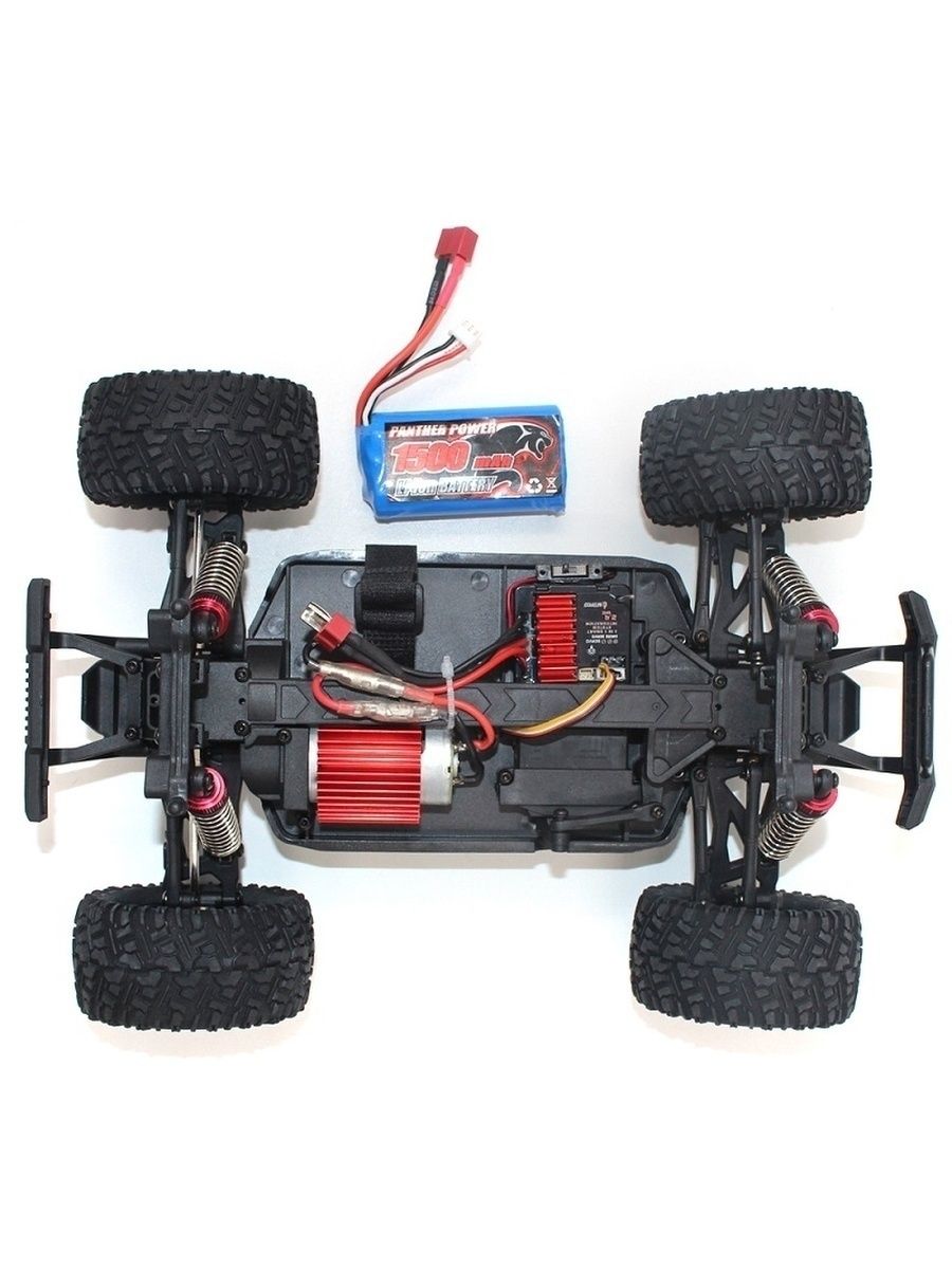 Машина на радиоуправлении Remo Hobby Smax II 4WD (RH1631) Синий - фото 6