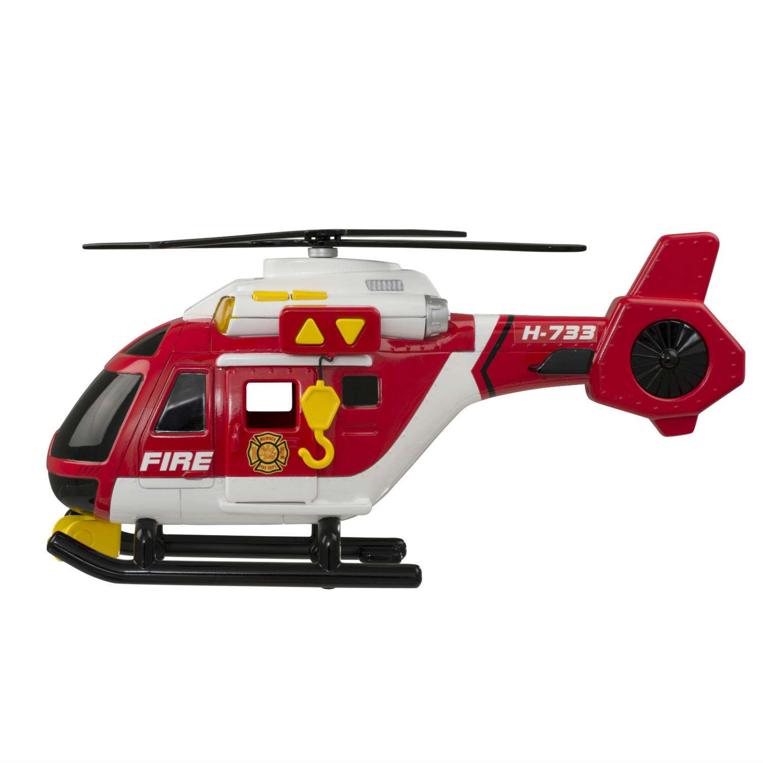 Пожарный вертолет HTI (Roadsterz) (свет/звук) 1416392 - фото 1