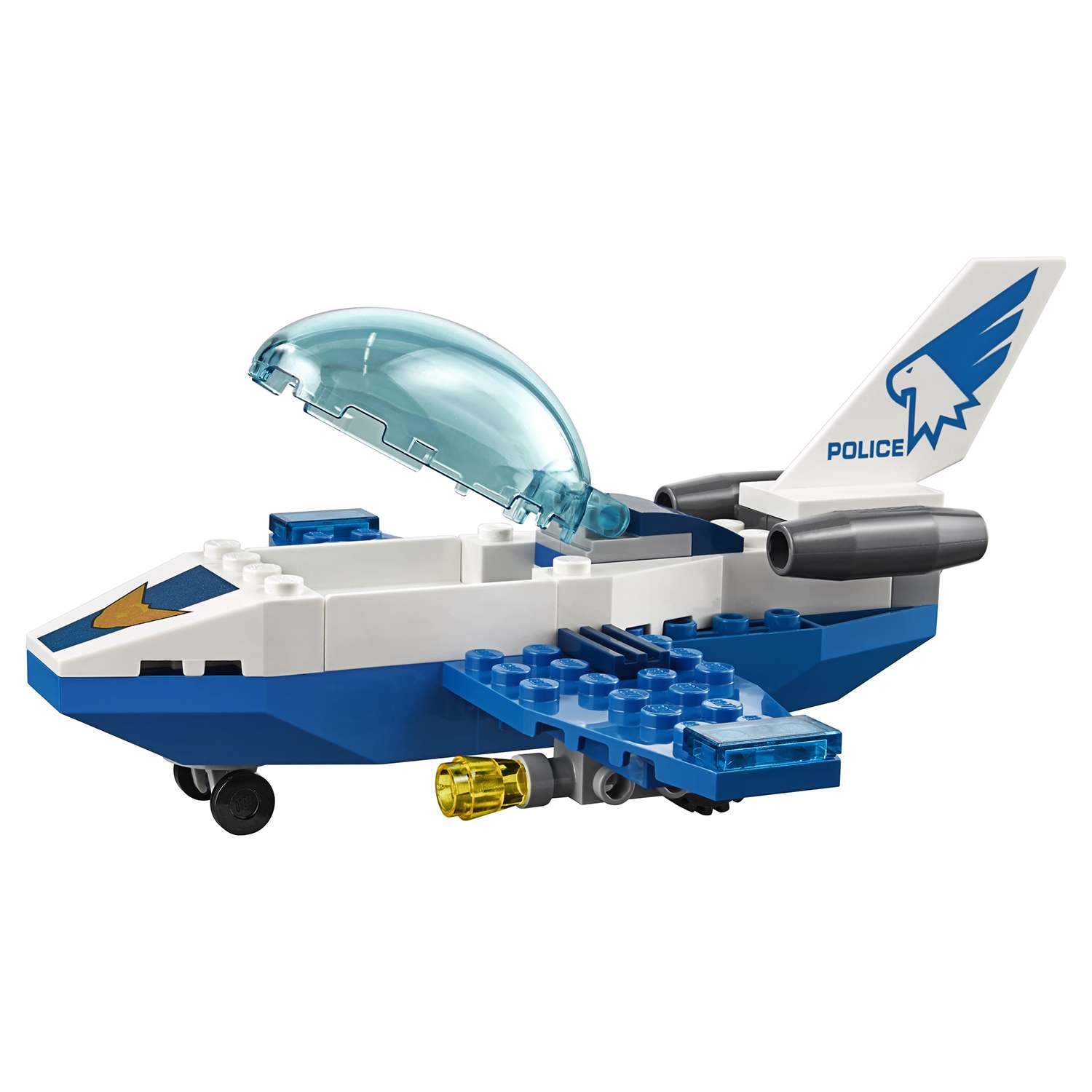 Конструктор LEGO City Police Воздушная полиция: патрульный самолет 60206 - фото 9