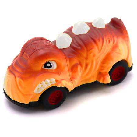 Автомобиль Speedy Dinos Скоростные динозавры желтый