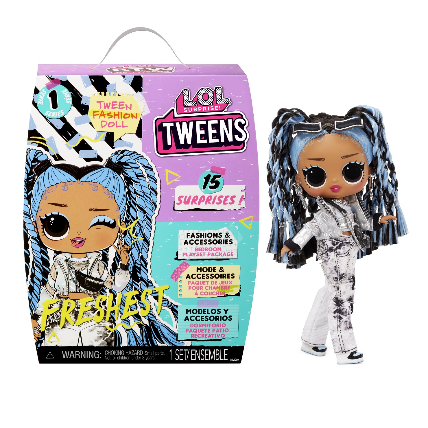 Кукла LOL Surprise! Tweens Doll- Freshest 576686-WB - фото 1