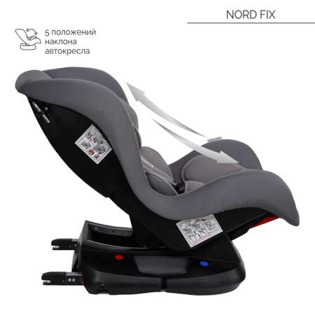 Автокресло Babyton Nord Fix 0+/I Grey