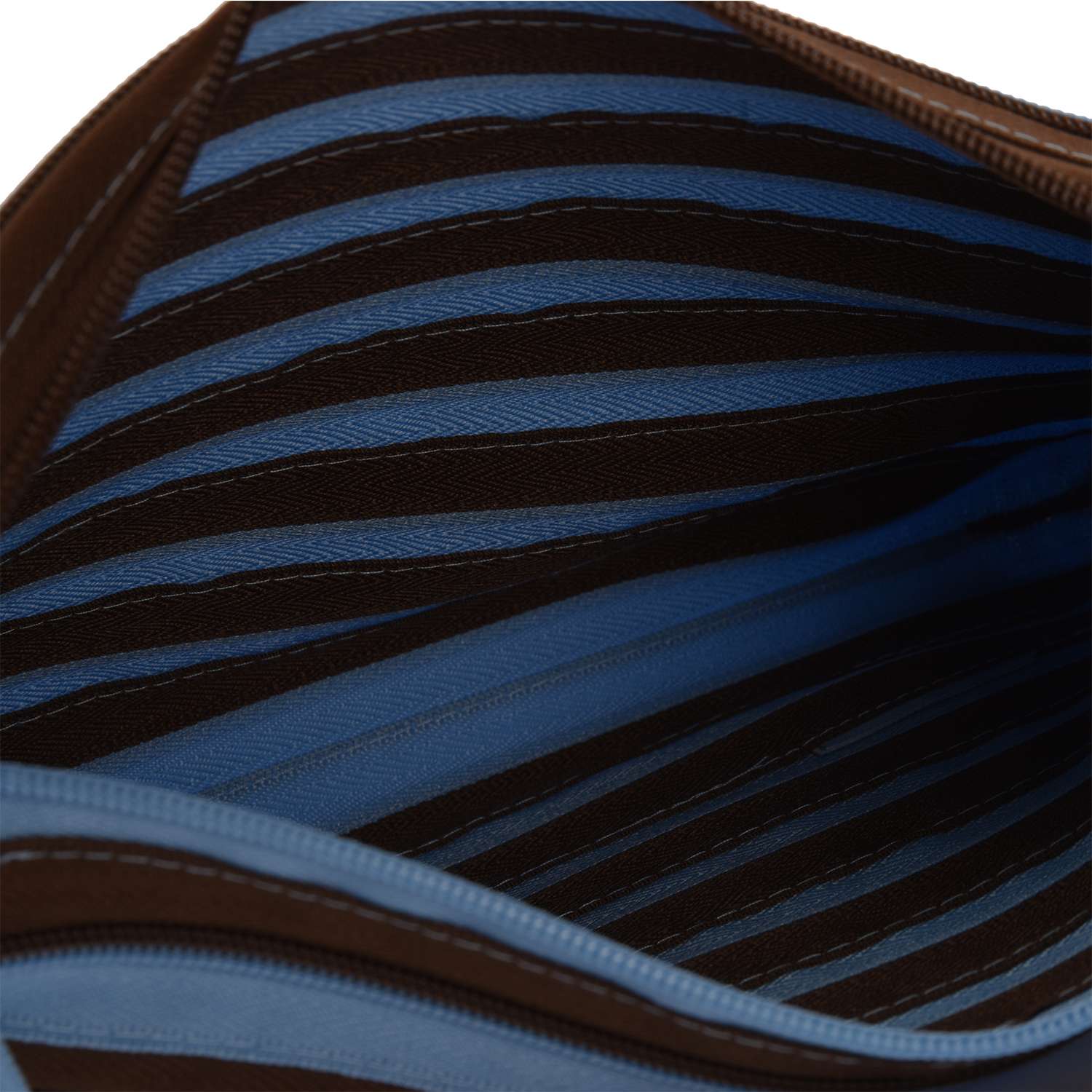 Сумка Zipit Medium Shoulder Bag Ocean Blue & Soft Brown - фото 5