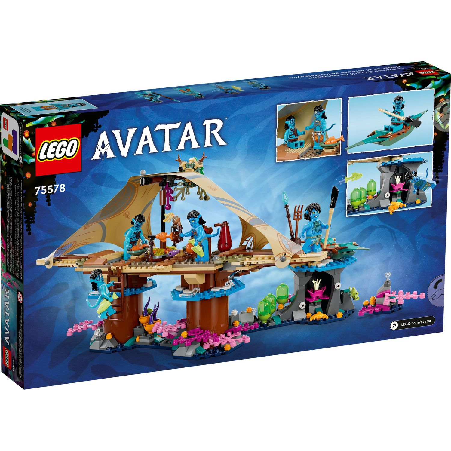 Конструктор LEGO Avatar Дом Меткайина на рифе 75578 - фото 9