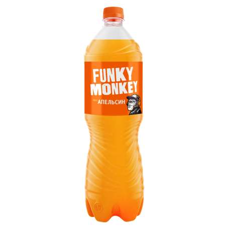 Газированный напиток FUNKY MONKEY Orange 1.5 л - 6 шт