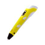 3D-ручка Uniglodis с LCD дисплеем желтый