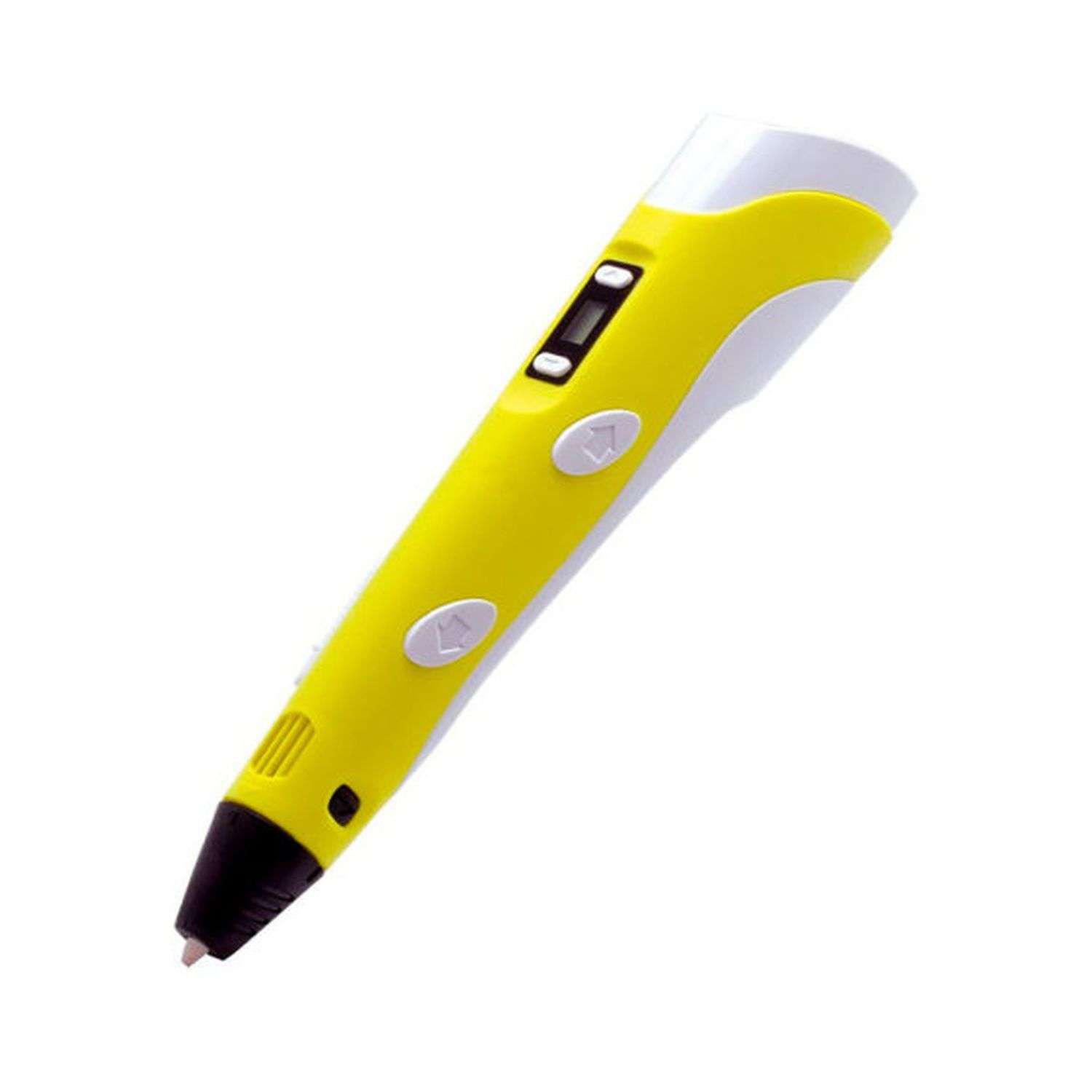 3D-ручка Uniglodis с LCD дисплеем желтый - фото 1