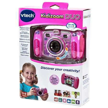 Камера Vtech Kidizoom Duo цифровая Розовый