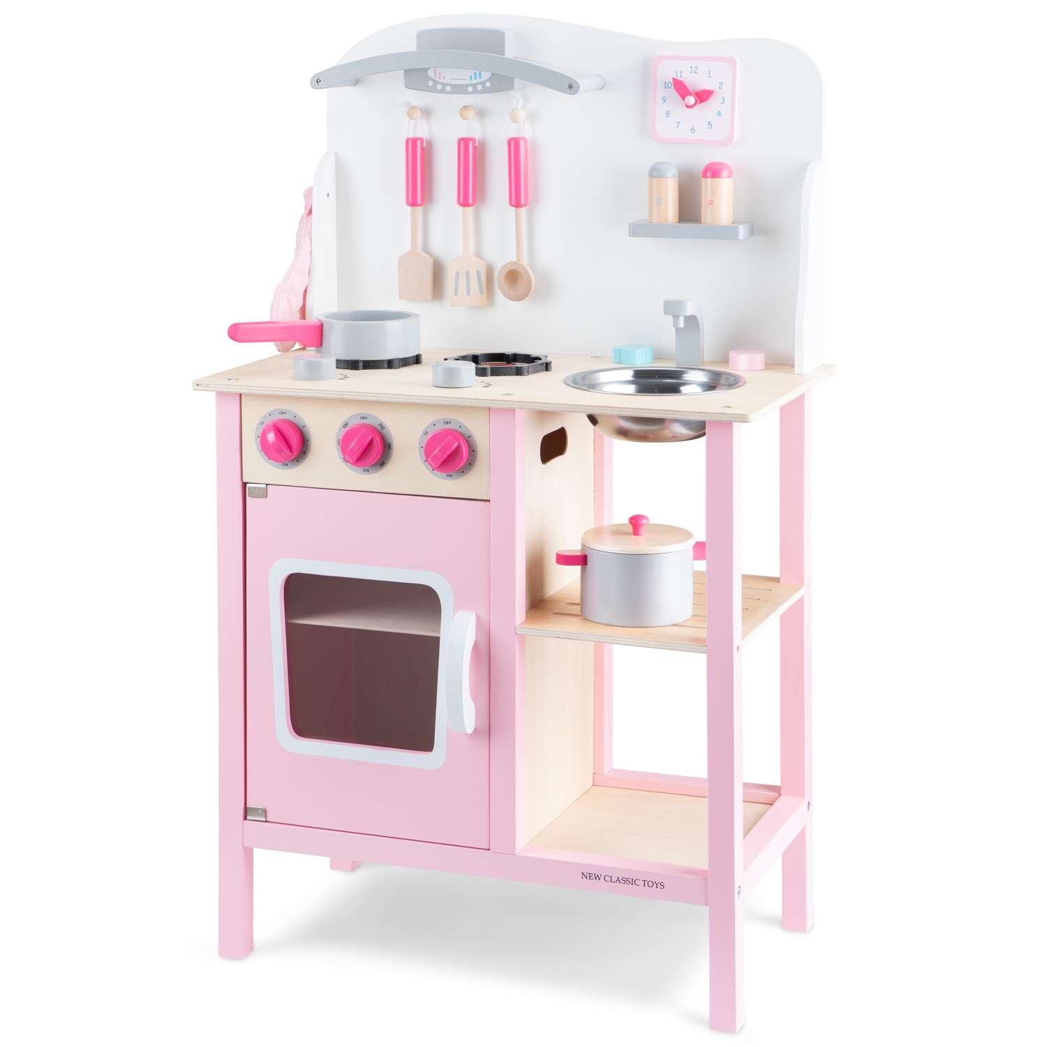 Кухня New Classic Toys розовая 89 см - фото 1