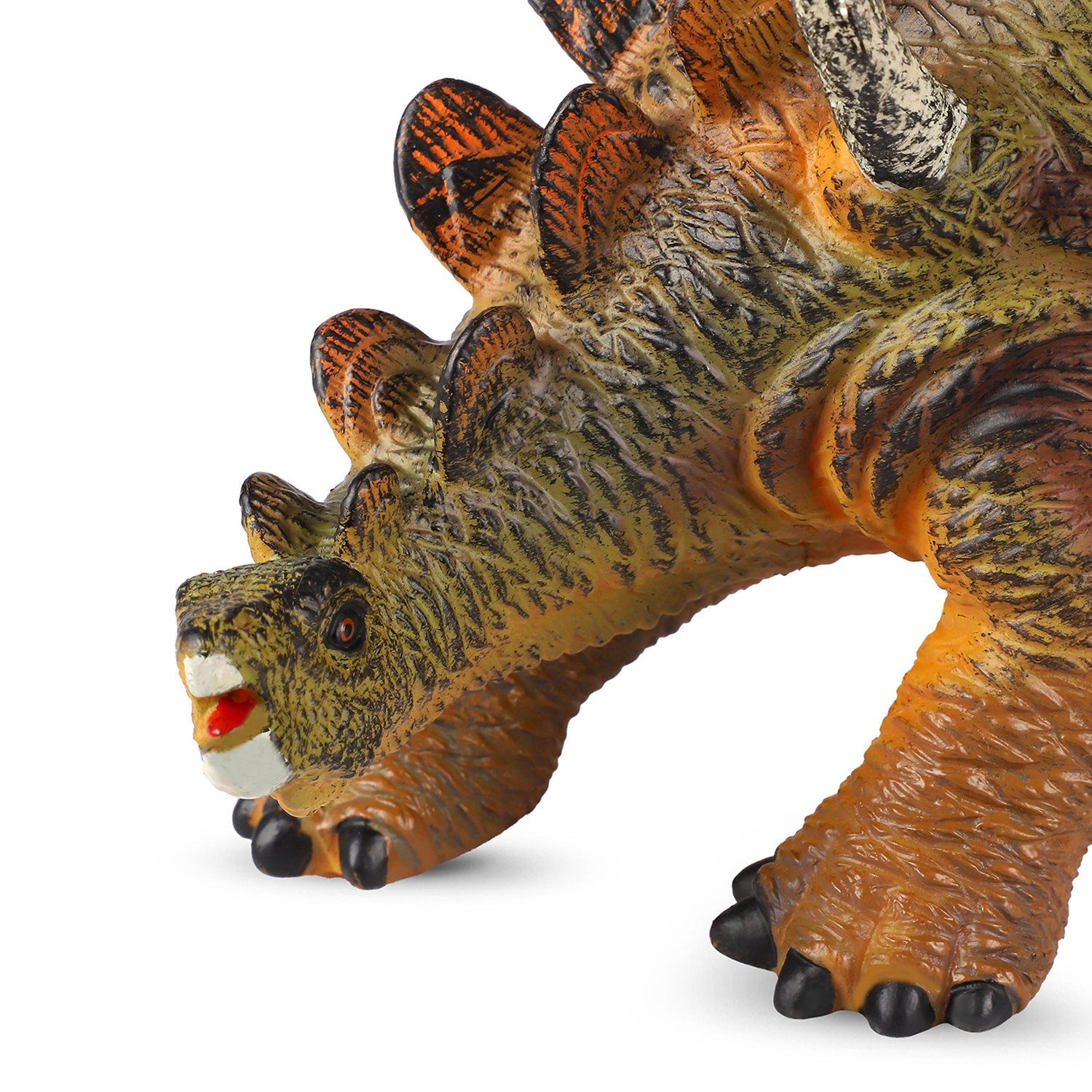 Фигурка динозавра ДЖАМБО с чипом звук рёв животного эластичный - фото 12