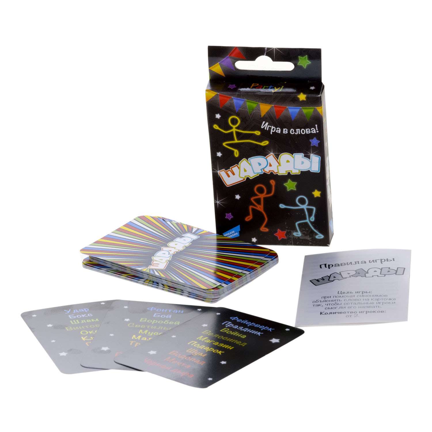 Игра настольная DreamMakers Шарады cards 1614H купить по цене 99 ₽ в