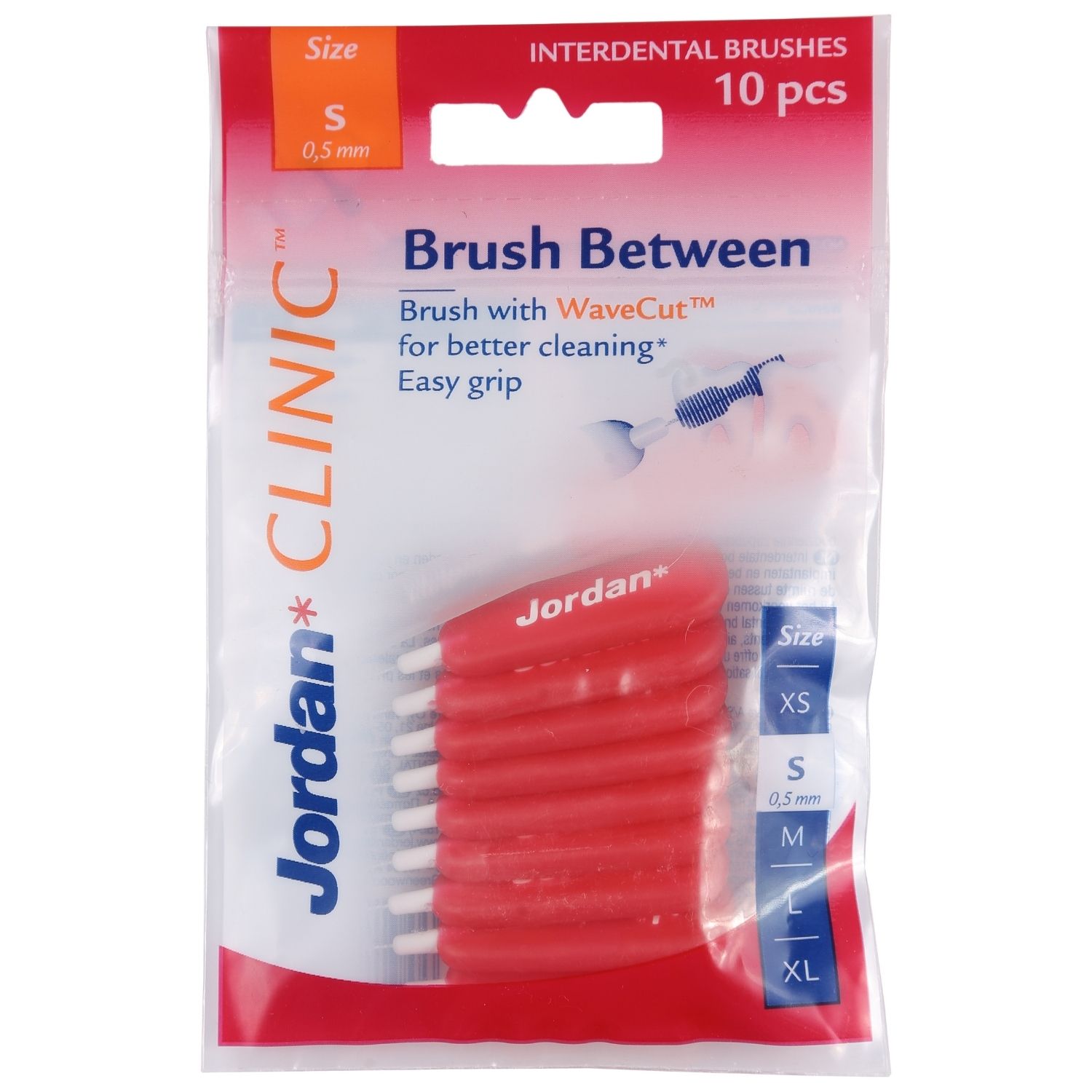 Межзубные ершики JORDAN Clinic brush between 0.5 mm S - фото 1