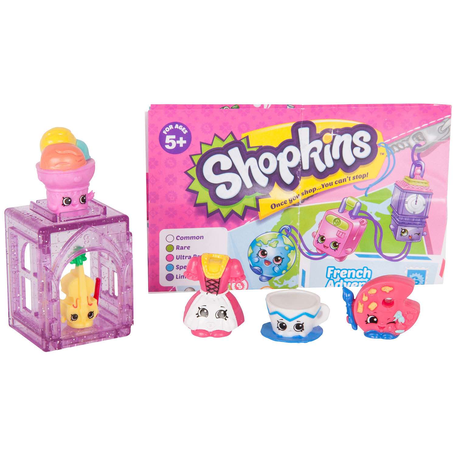 Набор фигурок Shopkins 5шт Европа в непрозрачной упаковке (Сюрприз) - фото 12