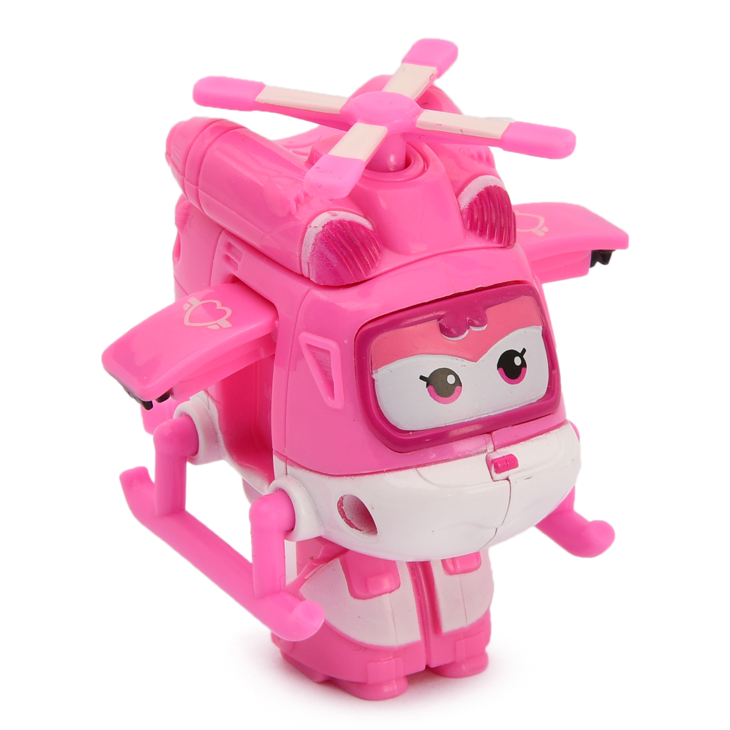 Автомобиль Super Wings Мини-трансформер Диззи розовый YW710040 - фото 4