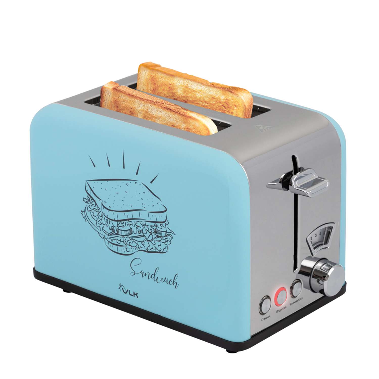Электрический тостер VLK Palermo-100 - фото 1