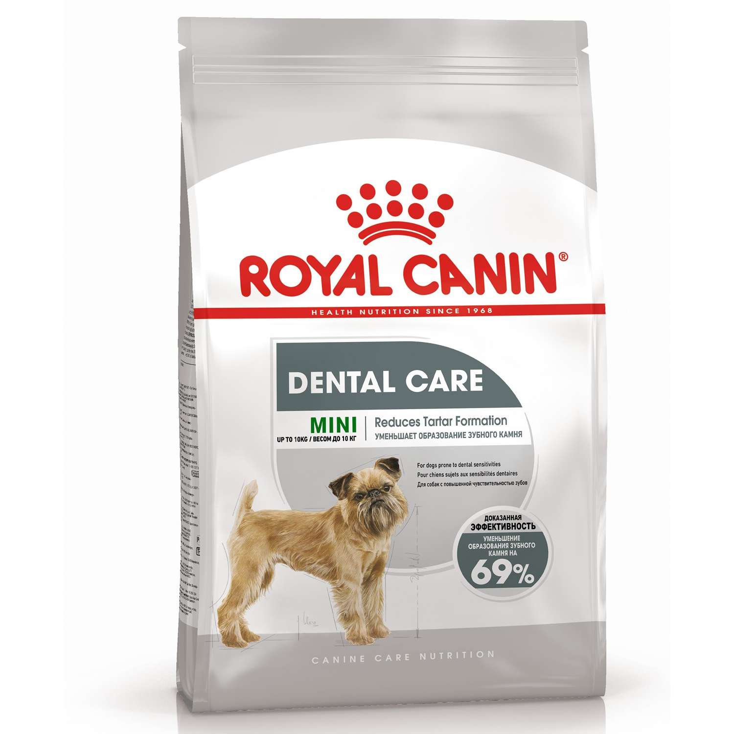 Корм для собак ROYAL CANIN Mini Dental мелких пород предрасположенных к образованию зубного камня 3кг - фото 2