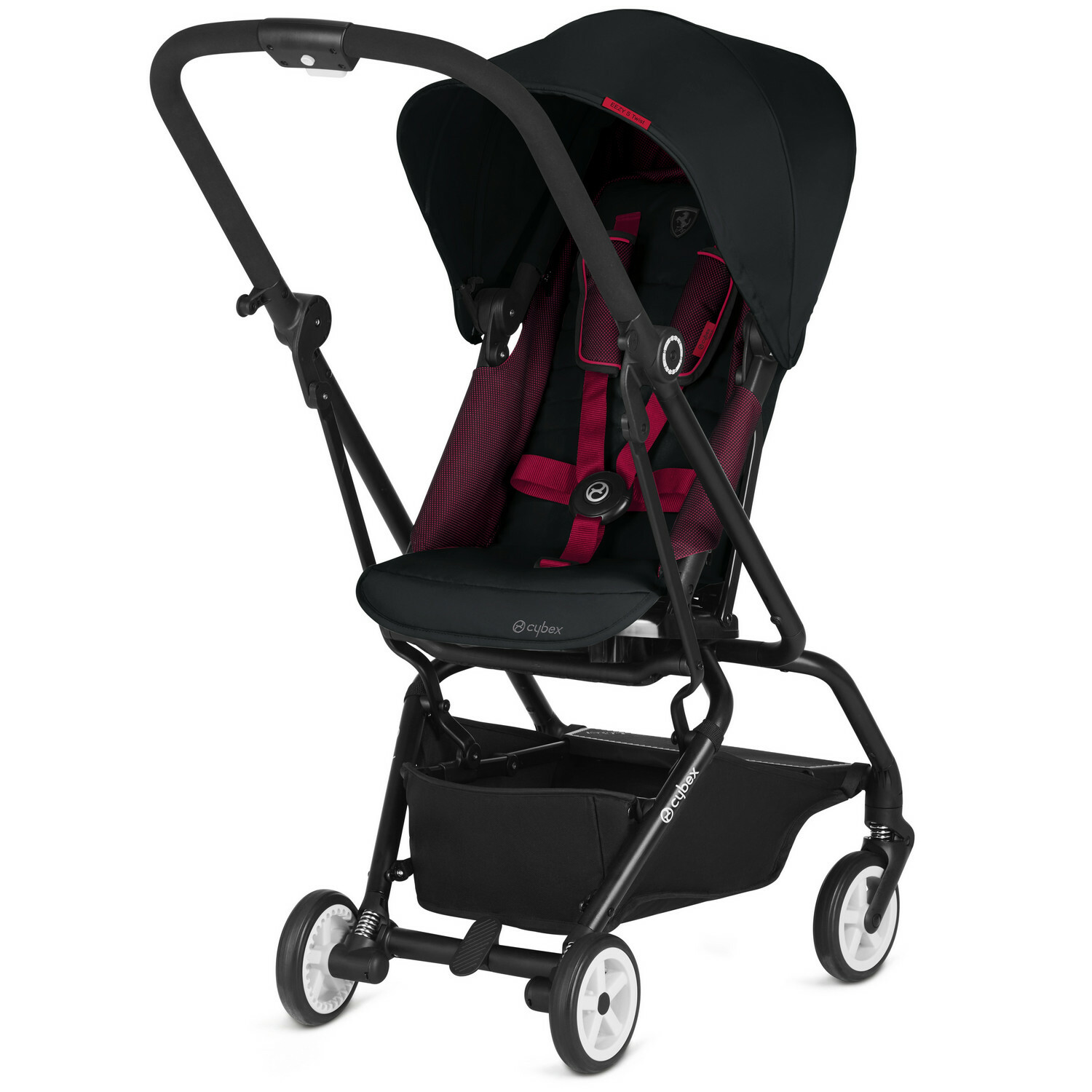 Cybex Eezy S Twist Fe Ferrari Victory Black 13999