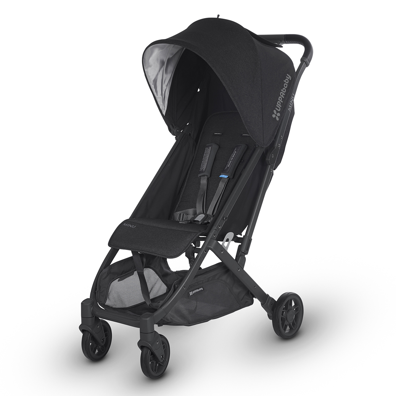 Коляска прогулочная UPPAbaby Minu 2018 Jake Черная - фото 1