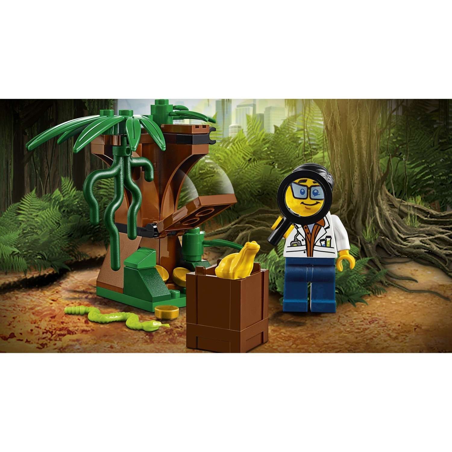 Конструктор LEGO City Jungle Explorers Набор «Джунгли» для начинающих (60157) - фото 7