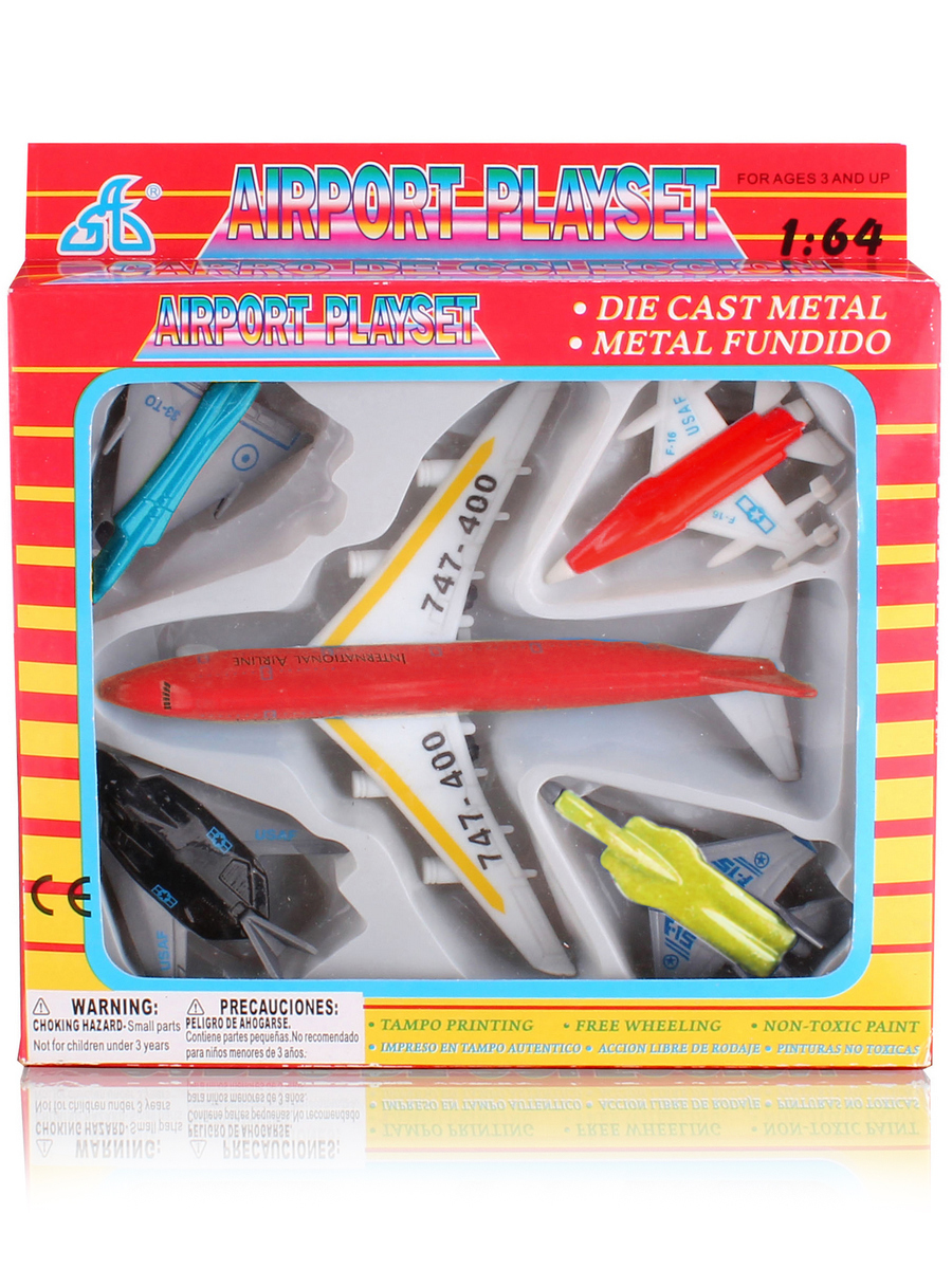 Игровой набор Handers Авиапарк 1:64 без механизмов HAC1609-002 - фото 2