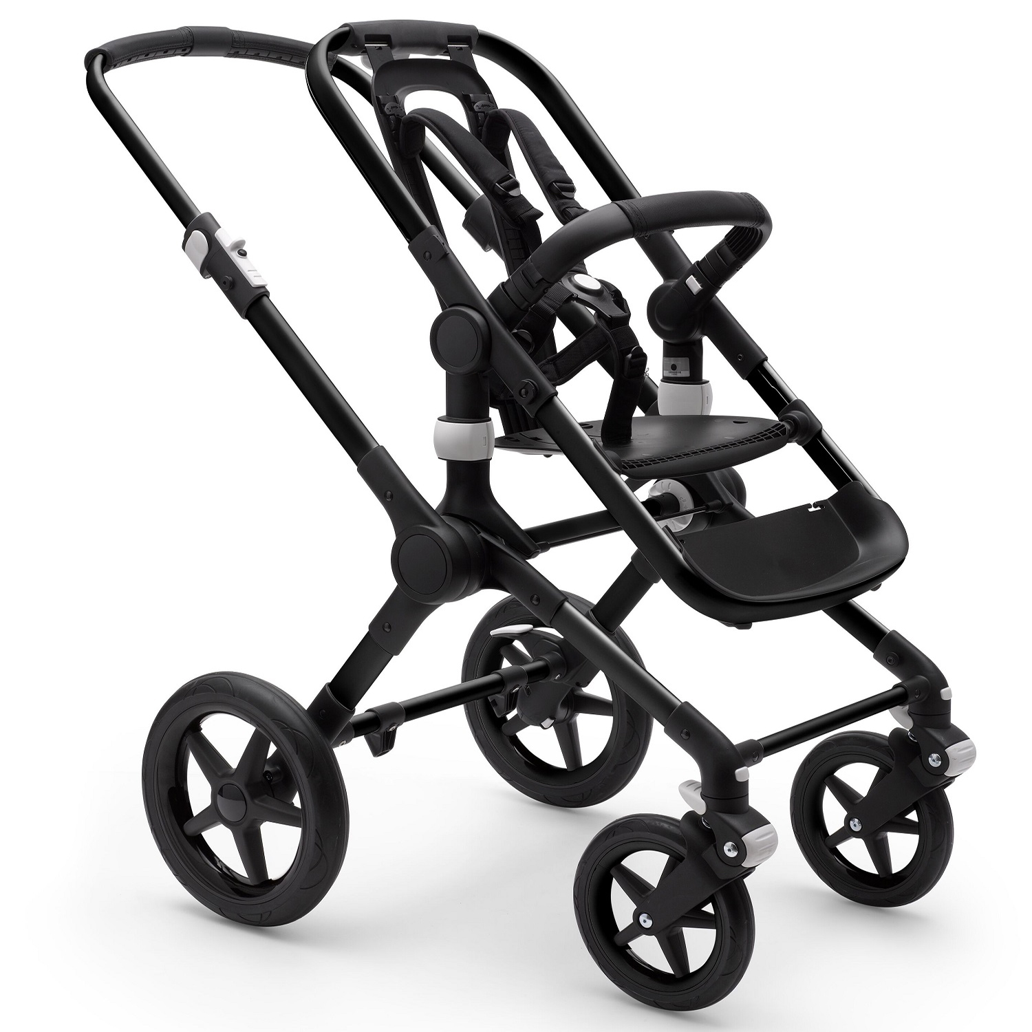 Коляска 2в1 Bugaboo Fox2 Complete Black Black-Fresh White - фото 12