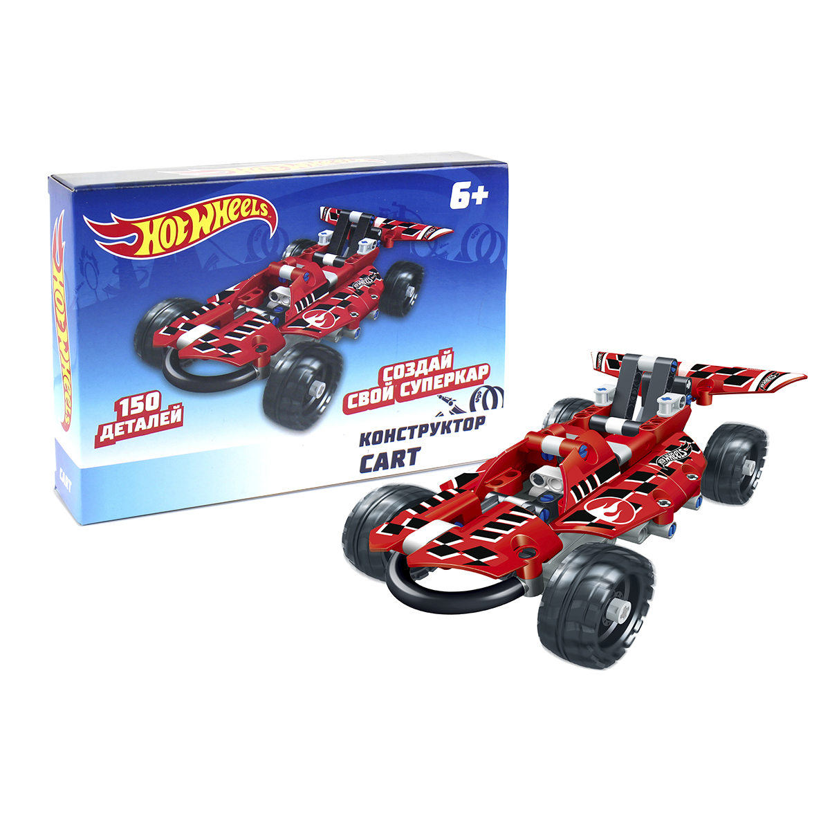 Конструктор Hot Wheels Cart 150 деталей - фото 1