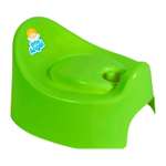 Горшок детский PLASTIC REPABLIC baby Пластиковый с крышкой зеленый